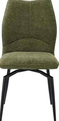 Esszimmer-Drehstuhl Lara - 46x60x89cm - grün