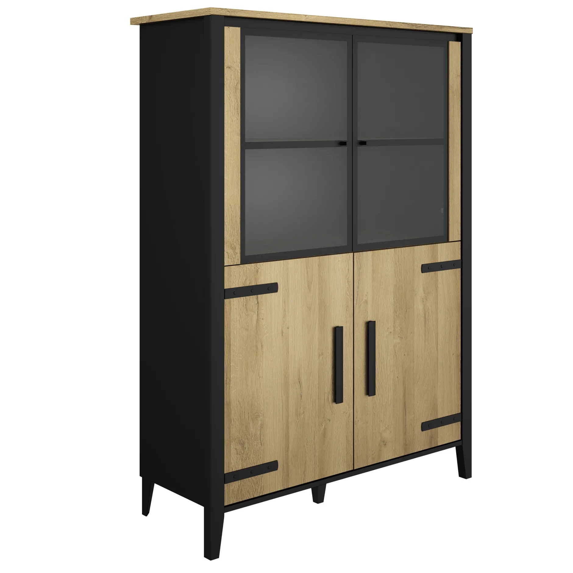Esszimmergarnitur Kork | Esstisch, Vitrine, Anrichte | Gold Oak Design