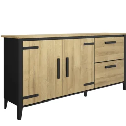 Esszimmergarnitur Kork | Esstisch, Vitrine, Anrichte | Gold Oak Design
