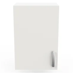 Esszimmergarnitur Nova - Hängeschrank, Seitenschrank, Küchenschrank, Wandschrank & Säulenschrank - Weiß/MDF