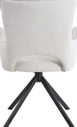 Esszimmerstuhl Billy - 58x60x88cm - drehbar - ecru