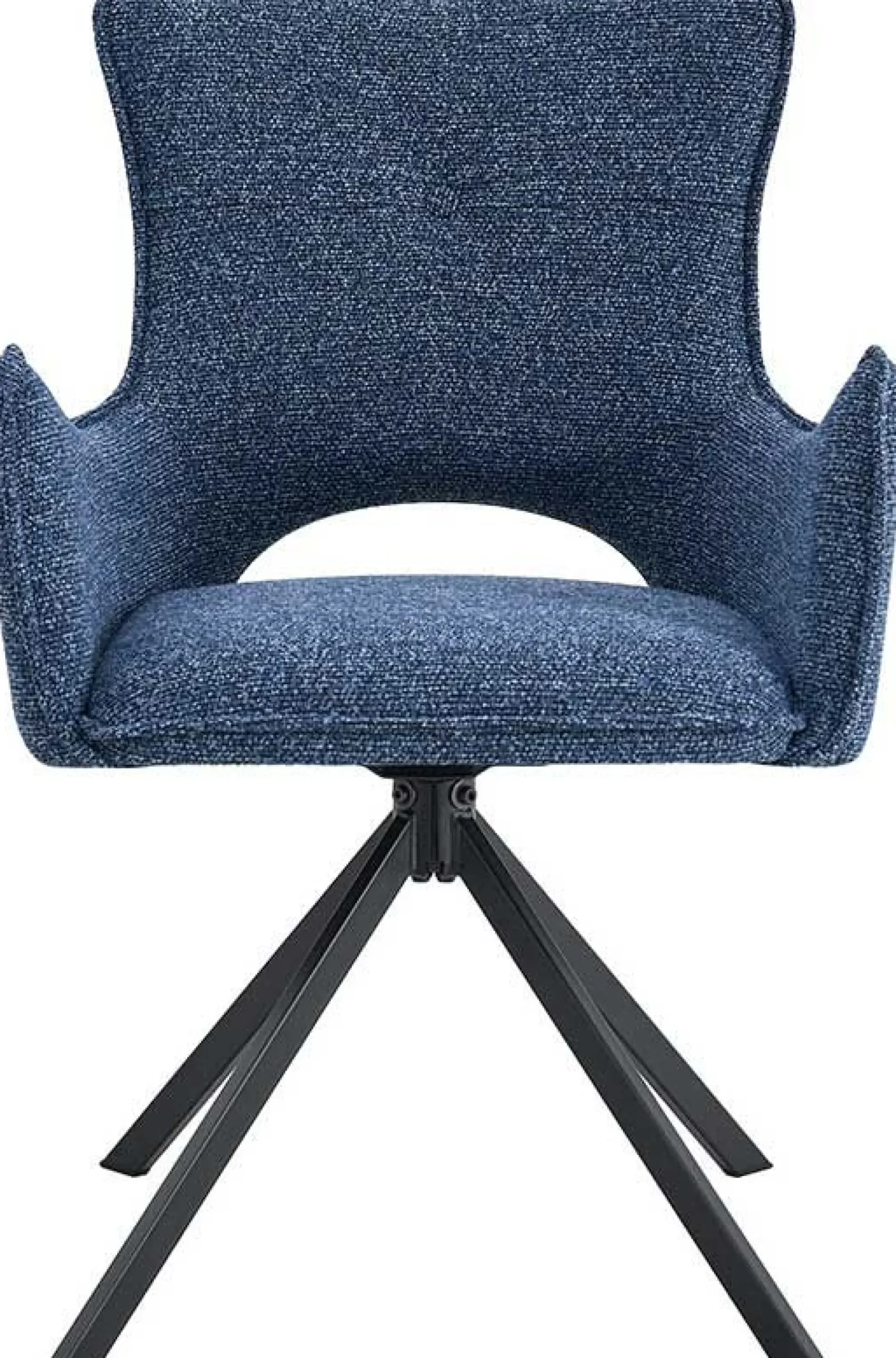 Esszimmerstuhl Billy - 58x60x88cm - drehbar - blau