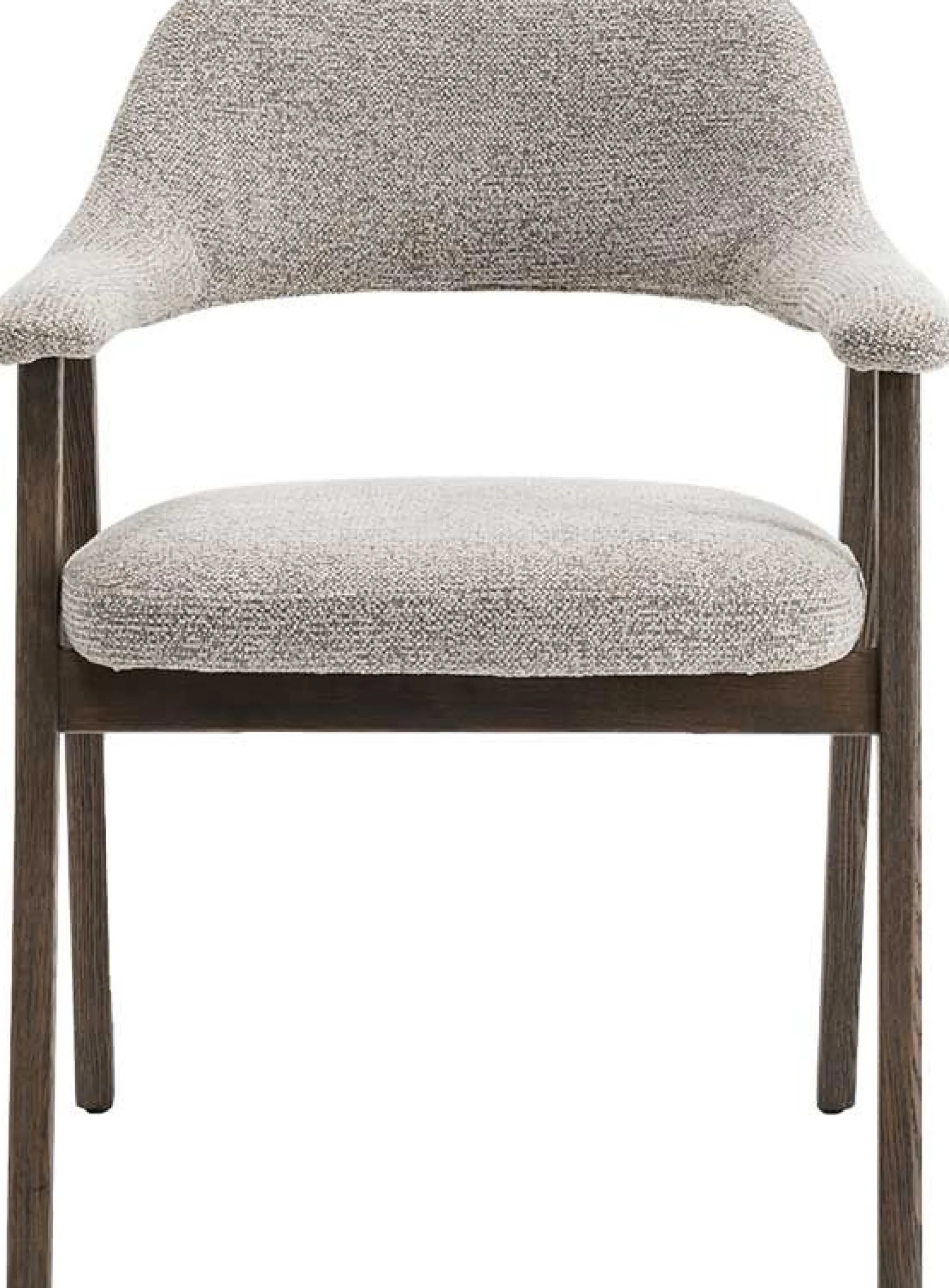 Esszimmerstuhl Coralie - 64x59.5x83cm - Eiche rauch/beige Stoff