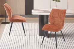 Esszimmerstuhl Faye - 49x65x89cm - Rost