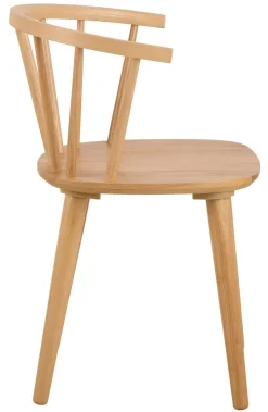 Esszimmerstuhl Ida - 51x51x75cm - Gummiholz