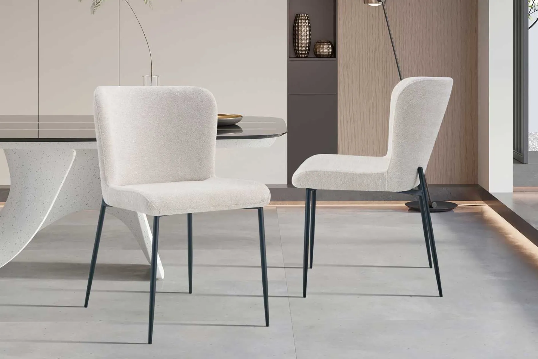 Esszimmerstuhl Lisa | 50 x 62 x 85 cm | Beige