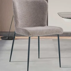 Esszimmerstuhl Lisa | 50 x 62 x 85 cm | Sandfarbenes Design