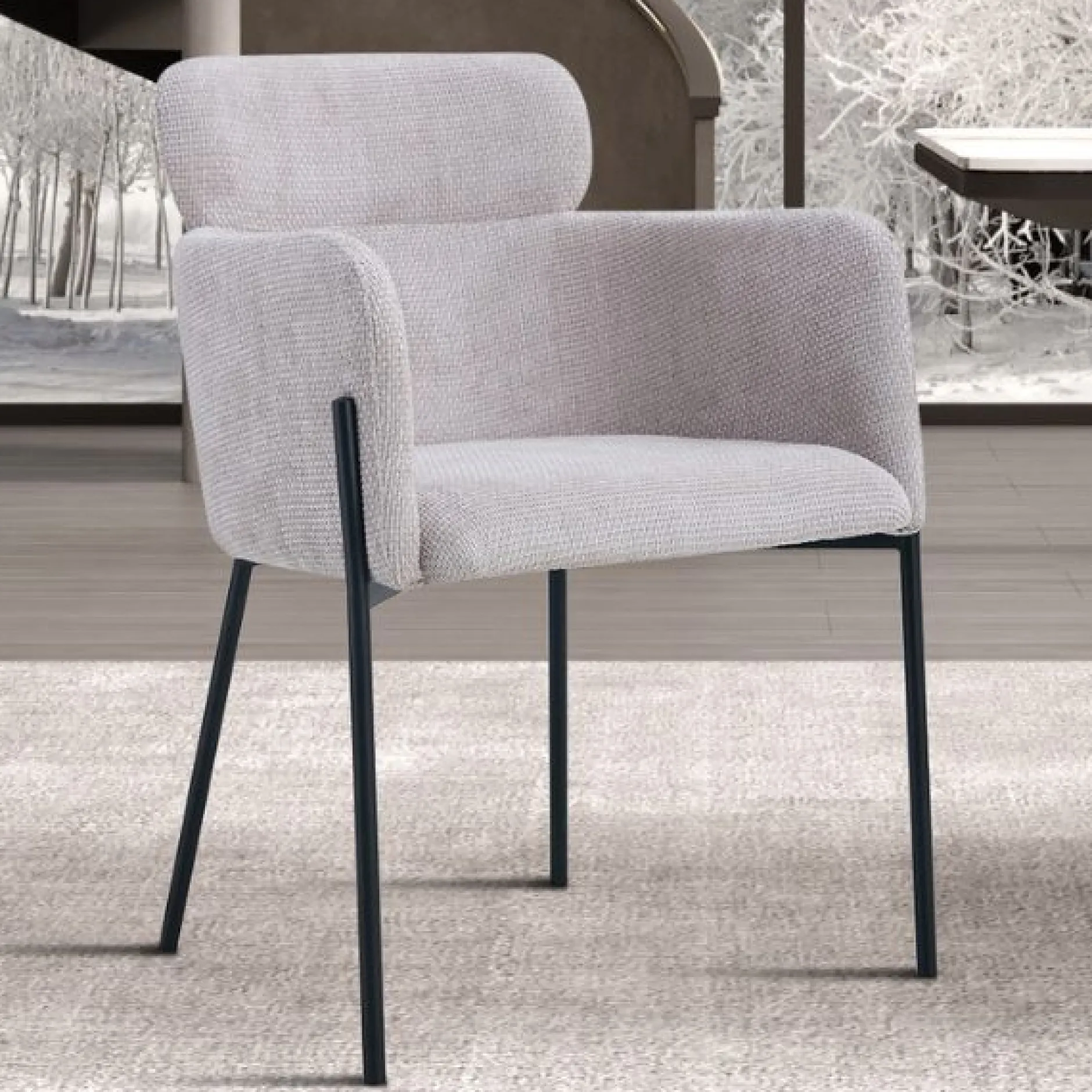 Esszimmerstuhl Naomi | 60 x 60 x 83 cm | Beige