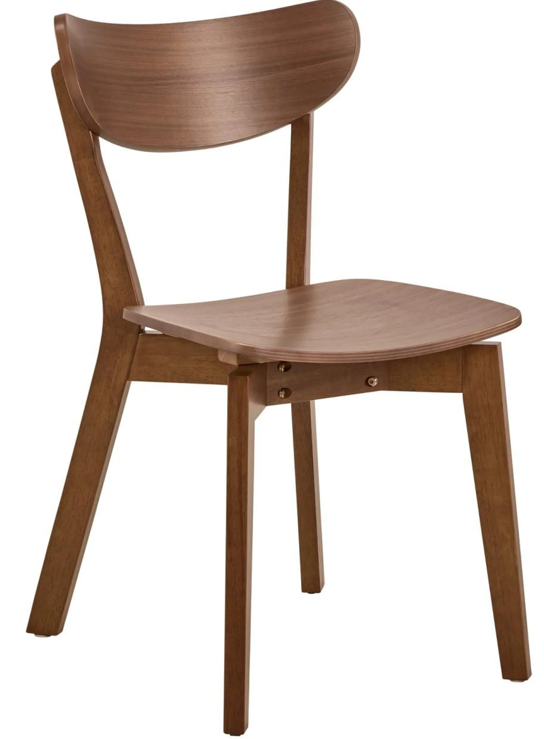 Esszimmerstuhl Rover - 45x55x79,5cm - Walnussfurnier