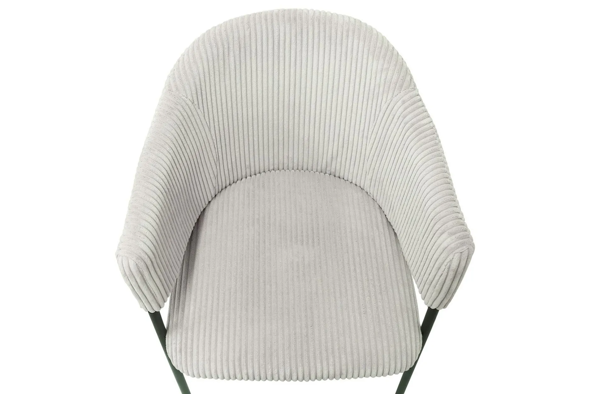 Esszimmerstuhl Seagall | 54 x 62 x 78 cm | Corduroy Hellgrau Design
