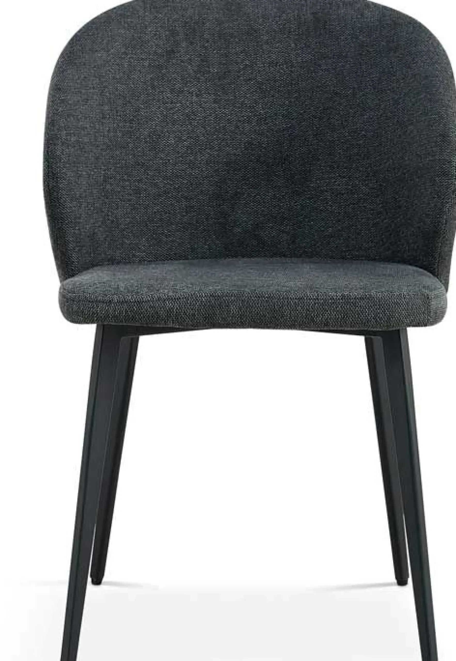 Esszimmerstuhl Tilly - 51x55x80cm - dunkelgrauer Stoff