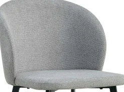 Esszimmerstuhl Tilly - 51x55x80cm - grauer Stoff
