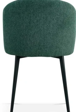 Esszimmerstuhl Tilly - 51x55x80cm - grüner Stoff