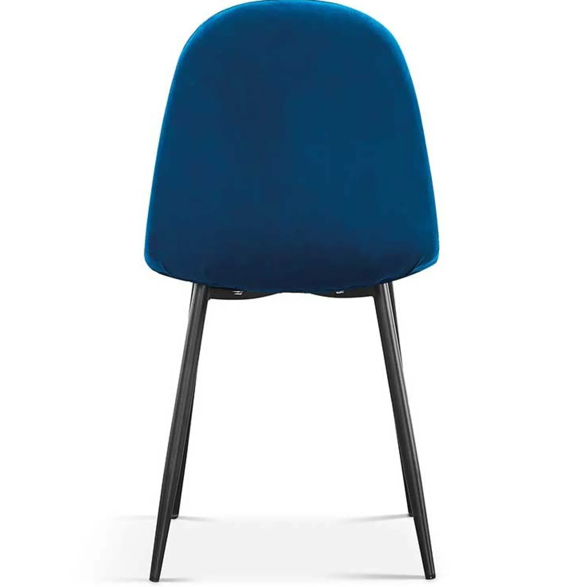 Esszimmerstuhl Valeska Samt - blau