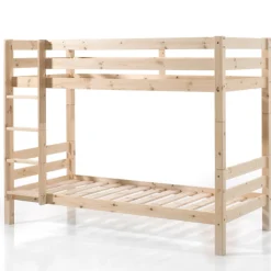 Etagenbett Claire 160cm mit 2 Schubladen - Kieferholz