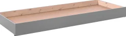 Etagenbett Claire hoch mit Bettkasten - grau