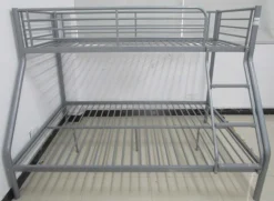 Etagenbett Nobi 3-Sitzer Metall - grau