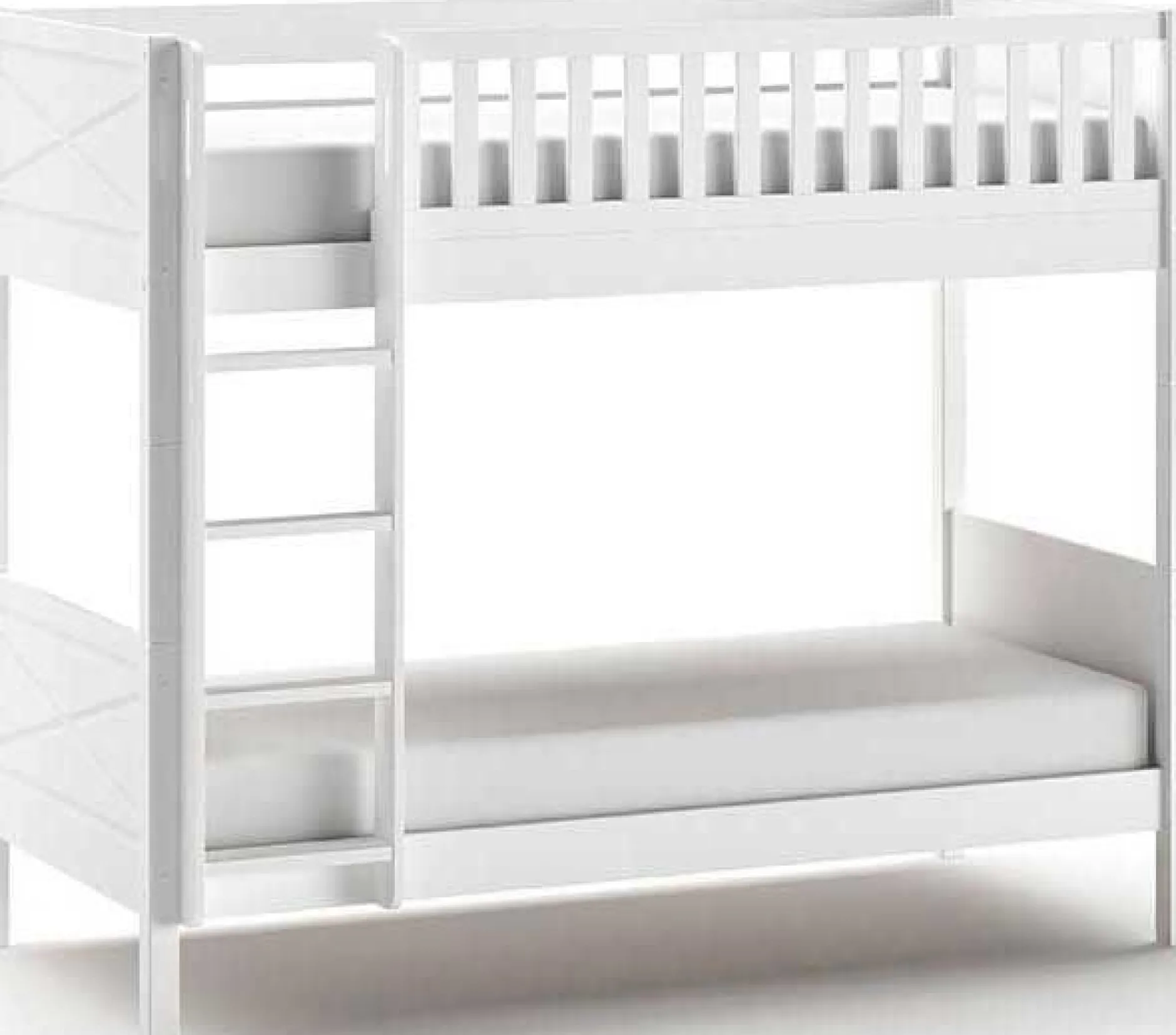 Etagenbett Scottie - weiß