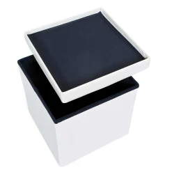 Faltbarer Hocker Setti - weiß