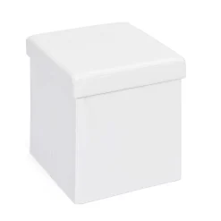 Faltbarer Hocker Setti - weiß