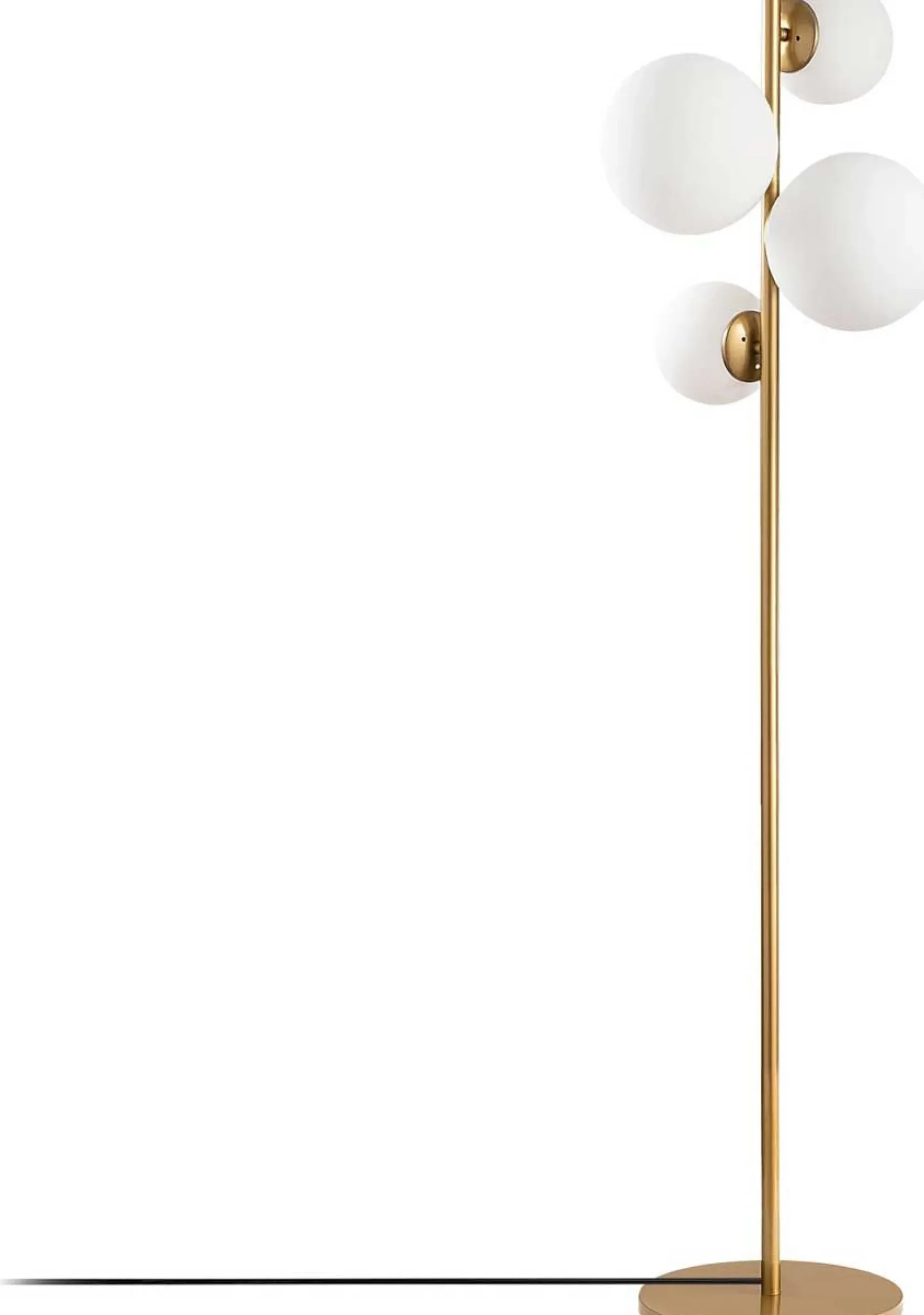 Fazli Stehleuchte | METALLGEHÄUSE | Gold