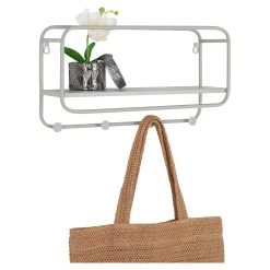 Feira Hutablage - Grau | Stahl, Cool Grey