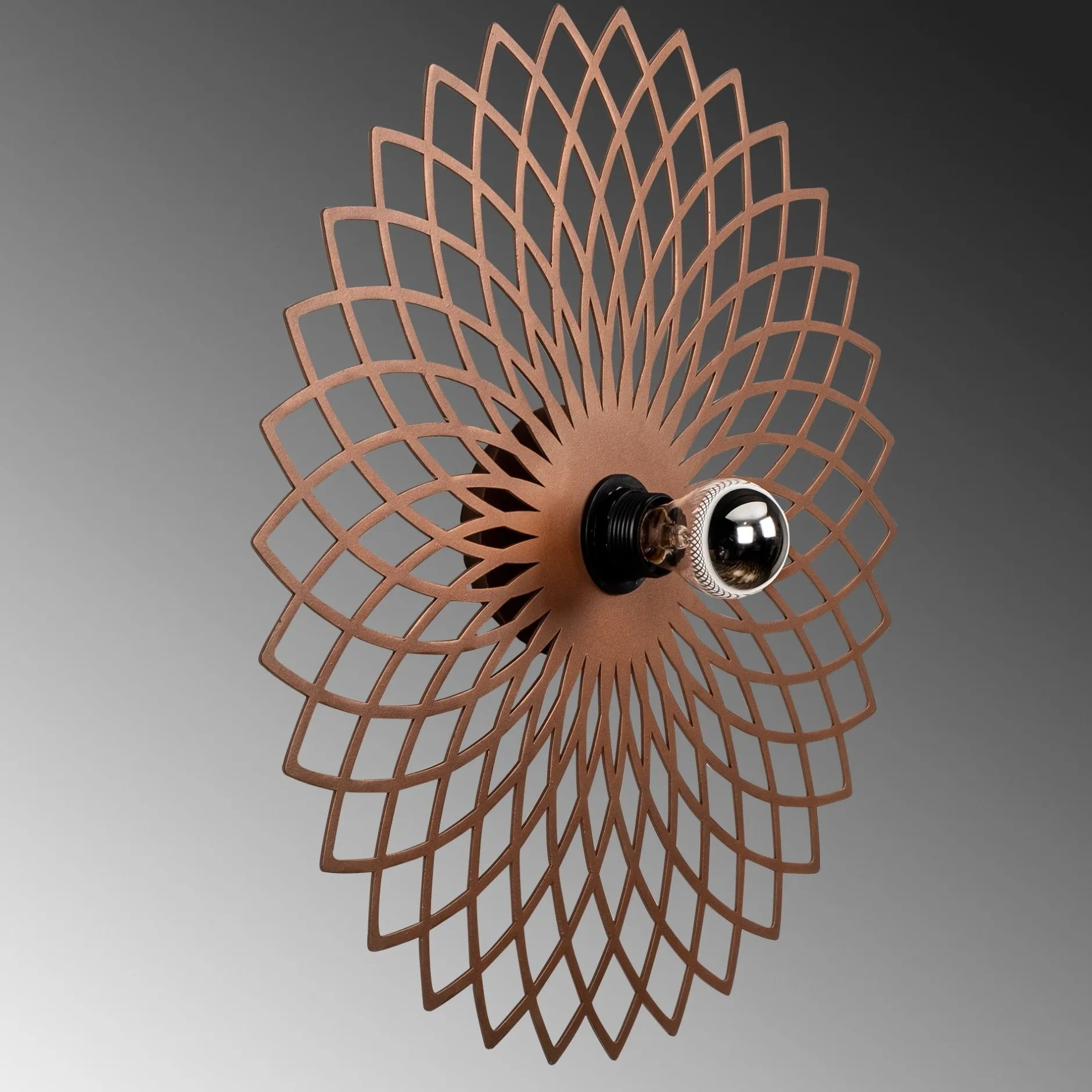 Fellini Wandleuchte | METALLGEHÄUSE | Kupfer