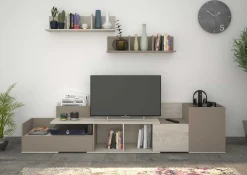 Fernsehschrank Boost 180cm - grau
