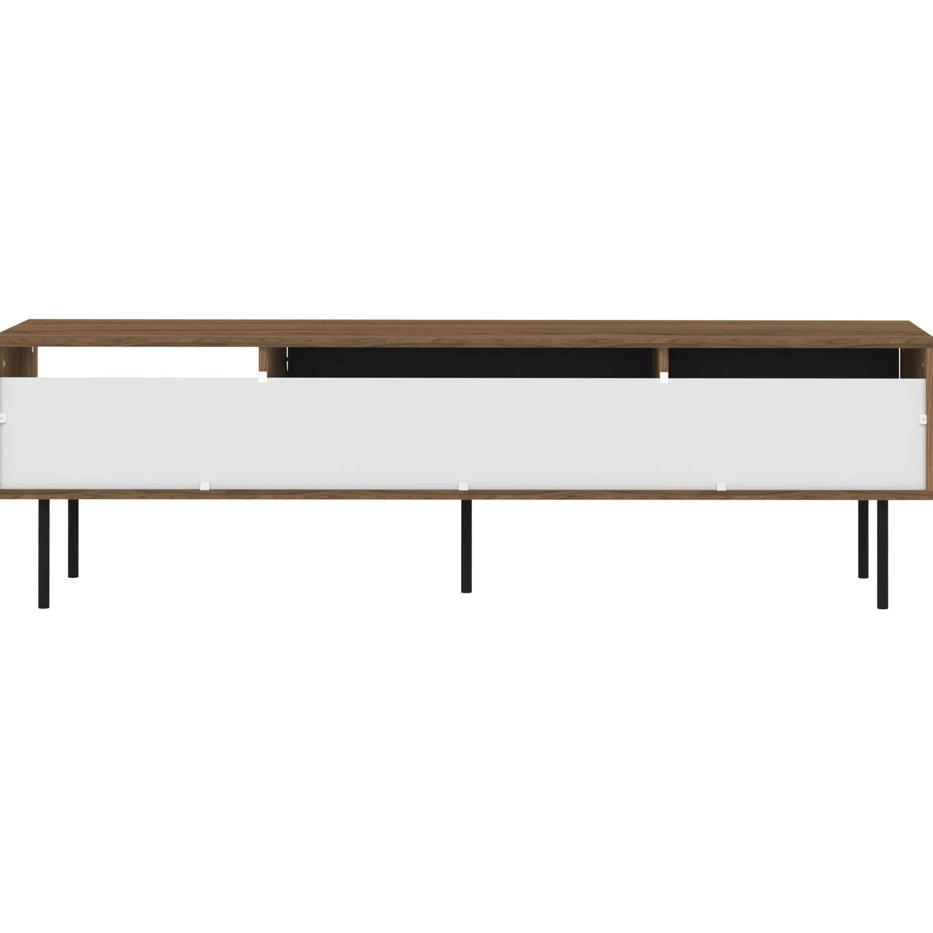Fernsehschrank Watt 165cm - Walnuss/Grau
