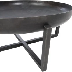 Feuerschale Tanya 86cm Stahl - schwarz