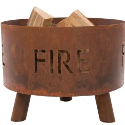 Feuerschale Tirza 50cm Stahl - Rost