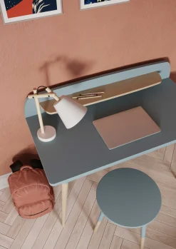 Firmiana Schreibtisch | 110 x 55 x 88 cm | Blau