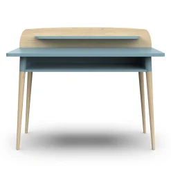 Firmiana Schreibtisch | 110 x 55 x 88 cm | Blau
