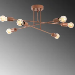 Fleur Kronleuchter | METALLGEHÄUSE | Kupfer