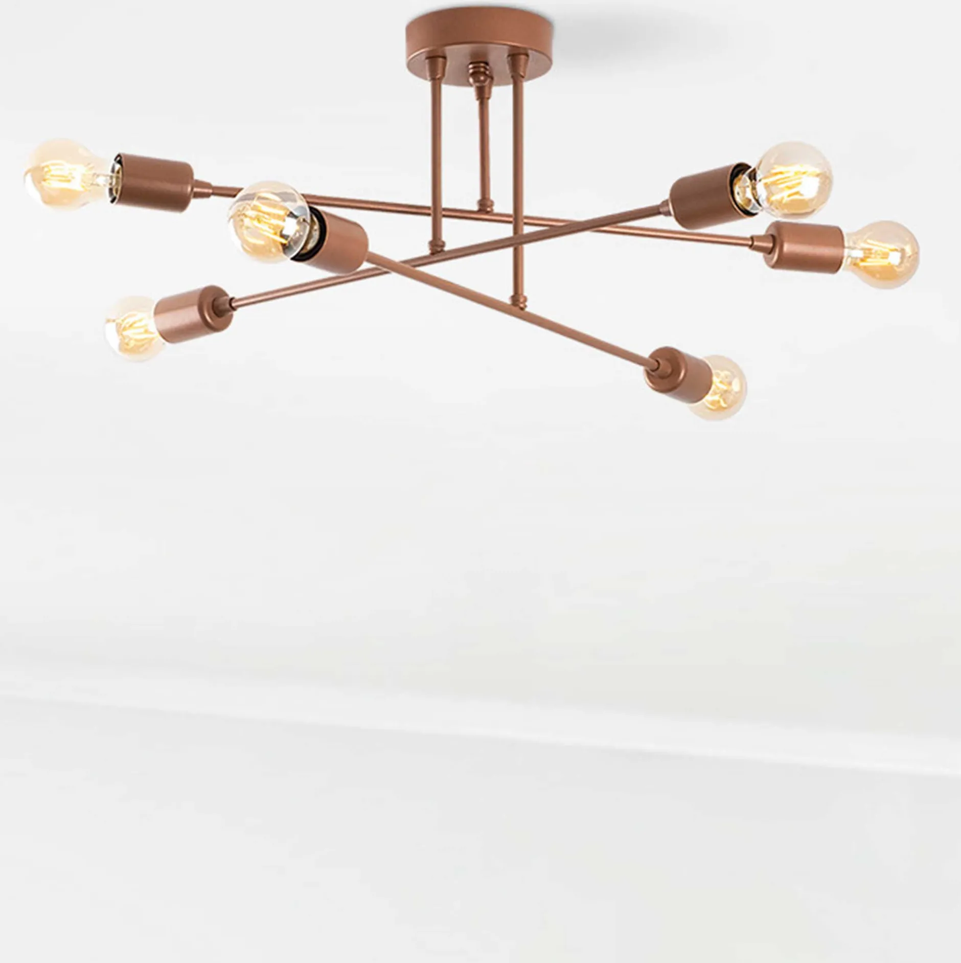 Fleur Kronleuchter | METALLGEHÄUSE | Kupfer