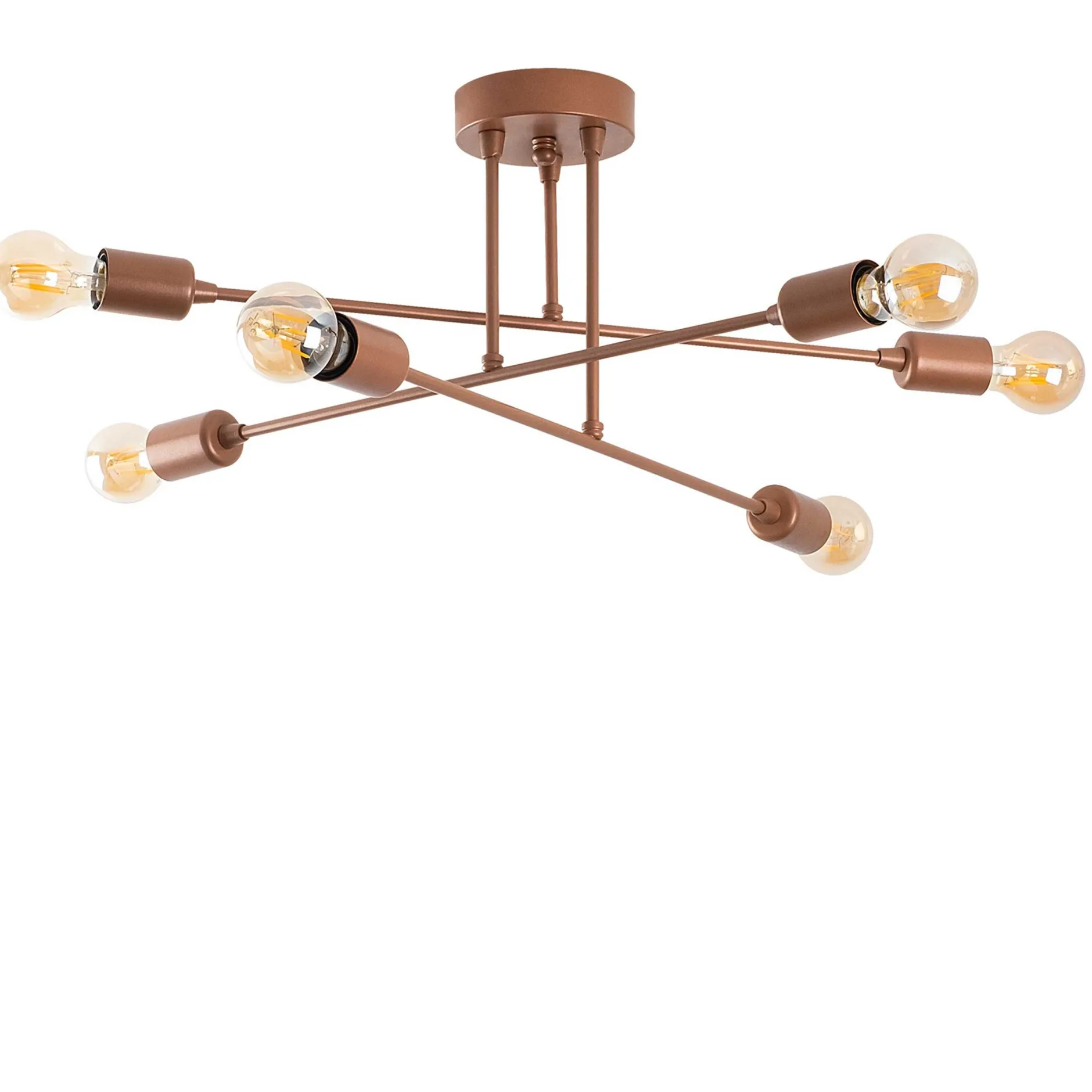 Fleur Kronleuchter | METALLGEHÄUSE | Kupfer