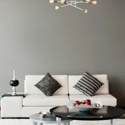 Fleur Kronleuchter | METALLGEHÄUSE | Weiß