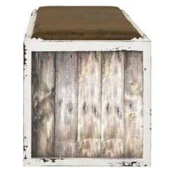 Flurbank | 72 x 40 x 43 cm | Weiß