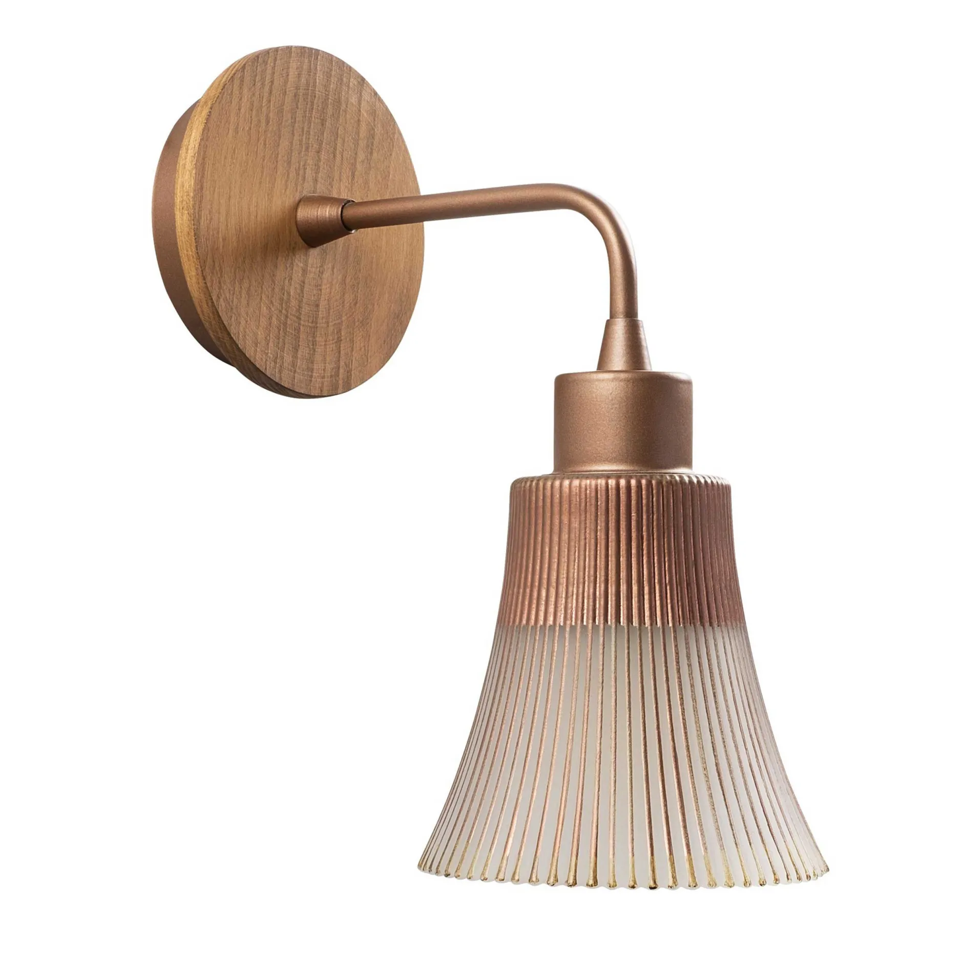 Foca Wandleuchte | METALLGEHÄUSE | Kupfer