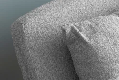 Folde Single 1-Sitzer-Schlafsofa | Teddystoff | Grau