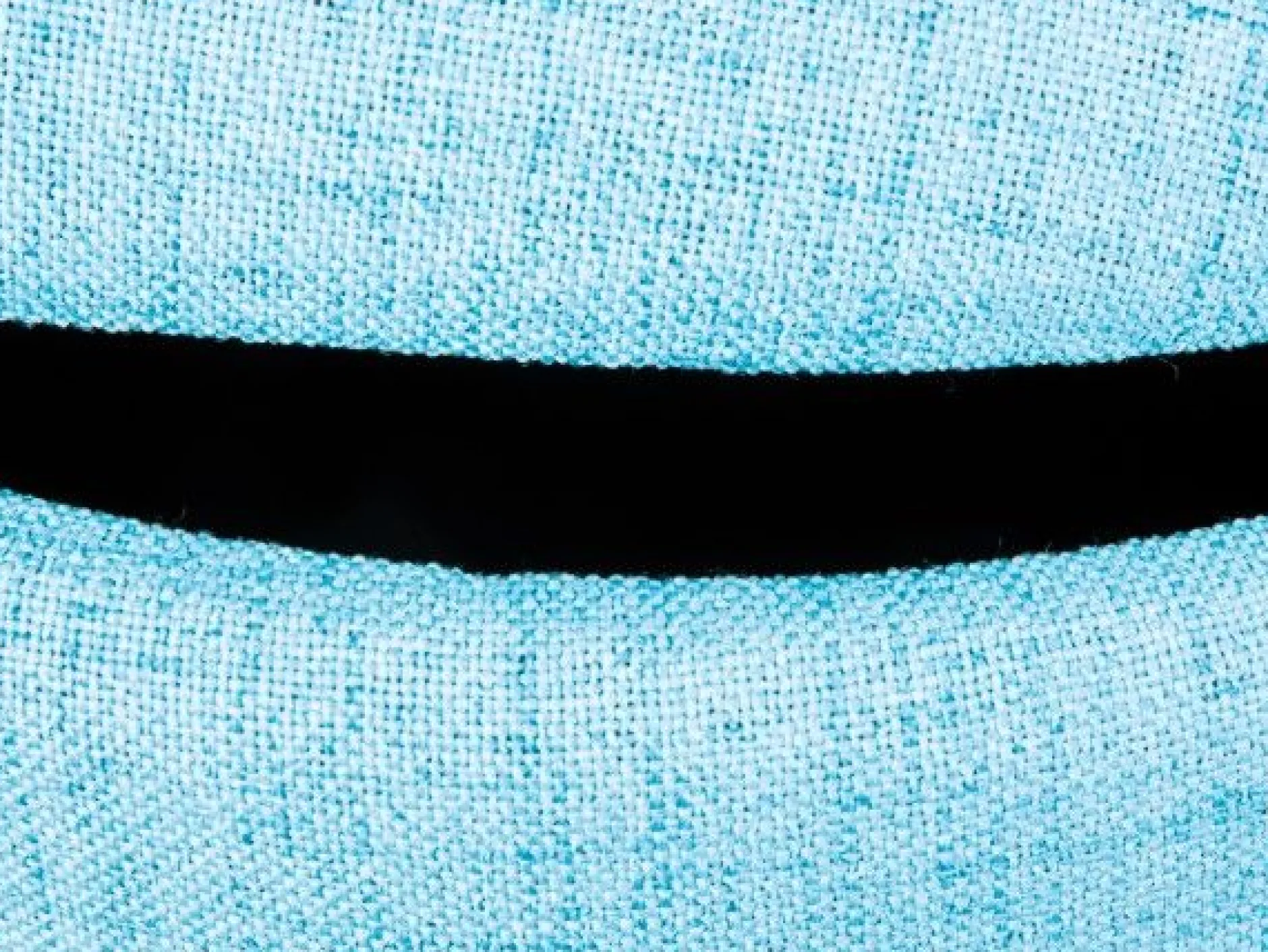 Fußhocker Dilia mit Stauraum - blau