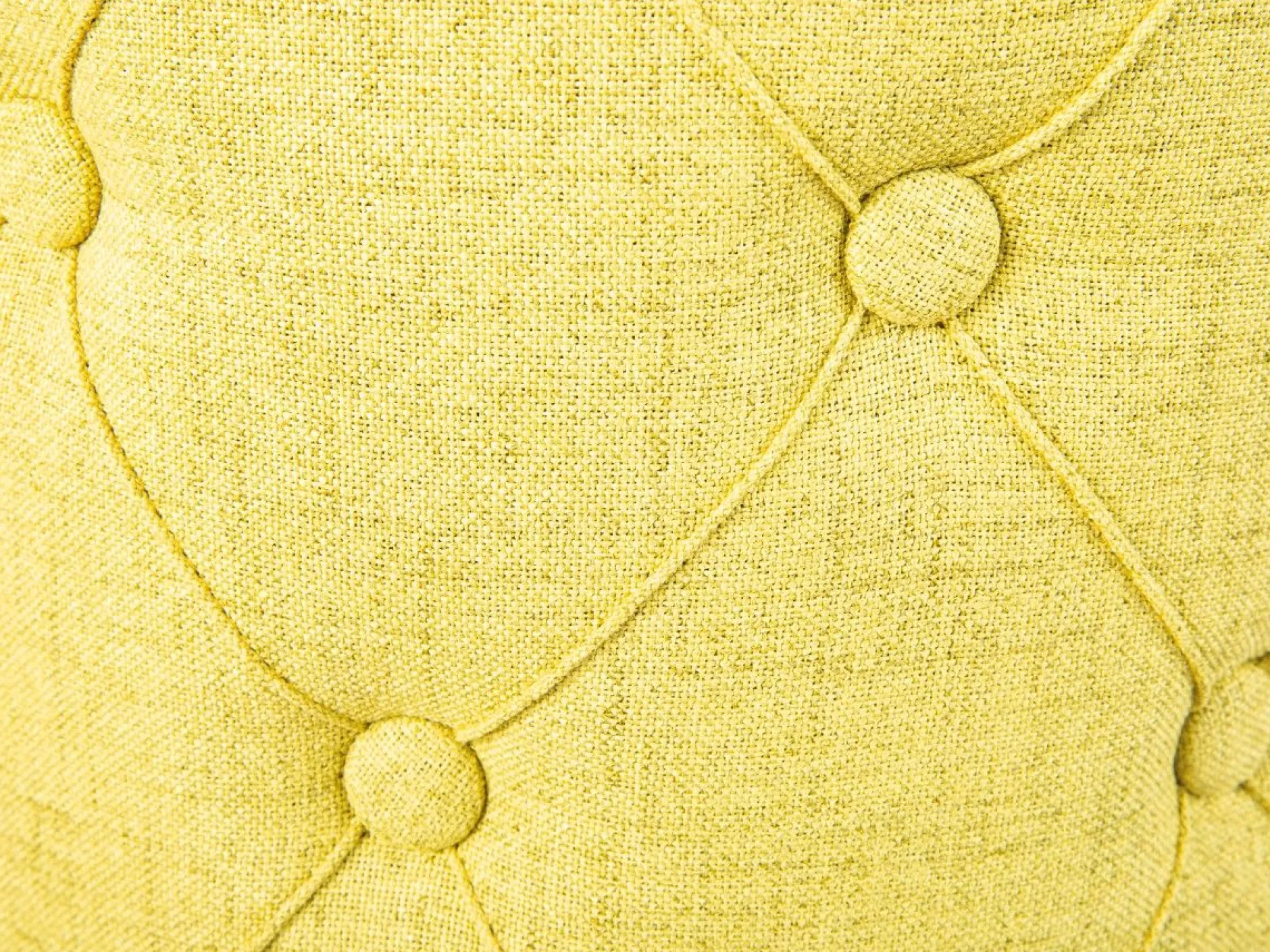 Fußhocker mit Deckel Yapak gepolstert - gelb-grün