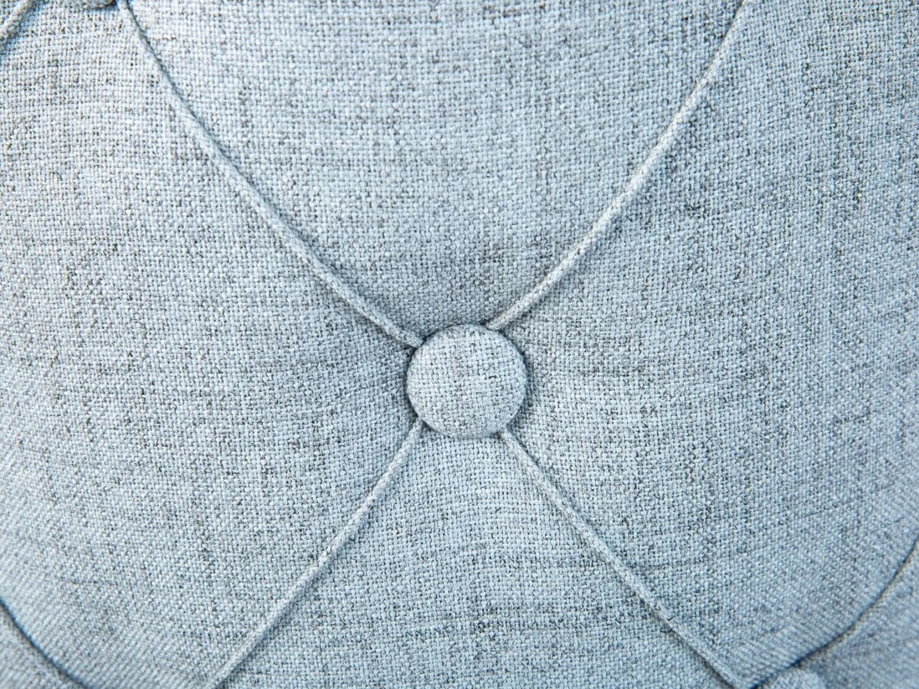 Fußhocker mit Deckel Yapak gepolstert - grau