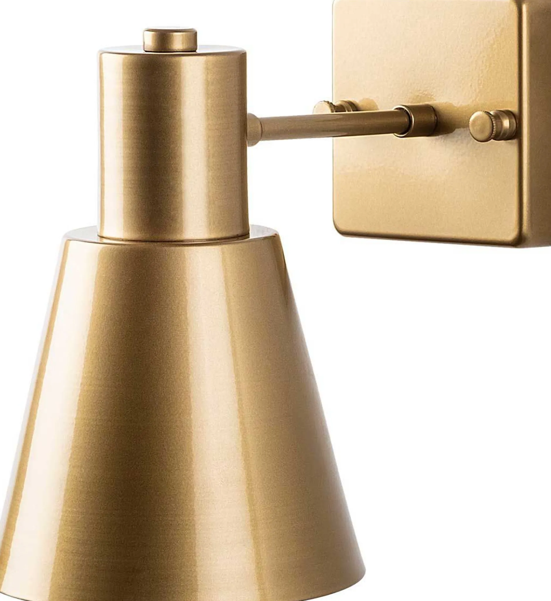 Funnel Wandleuchte | METALLGEHÄUSE | Gold