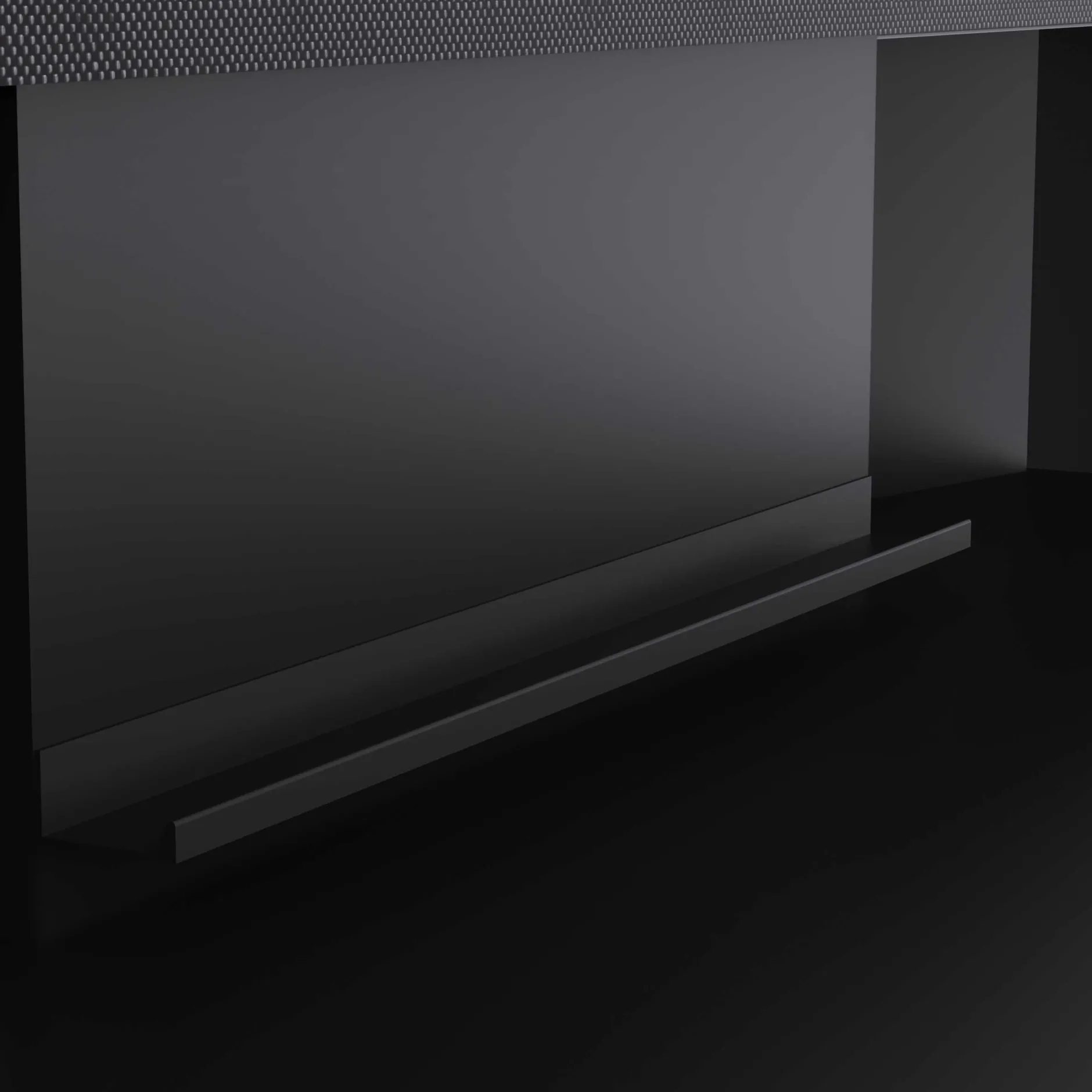 Gaming Schreibtisch Iron - 163x67x95cm - mit Ablage - schwarz