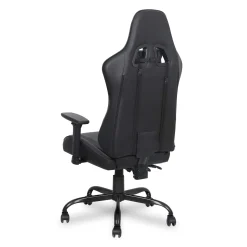 Gaming Stuhl Fastlane - verstellbar - schwarzes Kunstleder