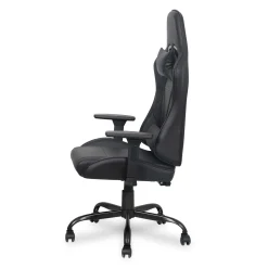 Gaming Stuhl Fastlane - verstellbar - schwarzes Kunstleder