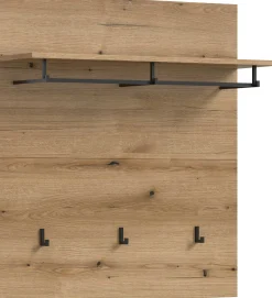 Garderobenpaneel Scout Xonox - Evoke Oak - 90x98x27 cm