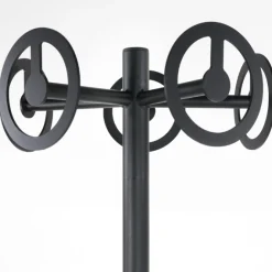 Garderobe Rad 5 Haken-schwarz