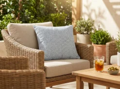 Gartenkissen Catania Gescova - Blau 45x45x15 cm